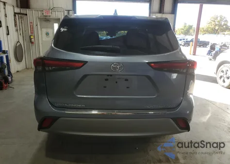 2020 Toyota Highlander Platinum from USA, damaged, VIN 5TDFZRBH2LS019853